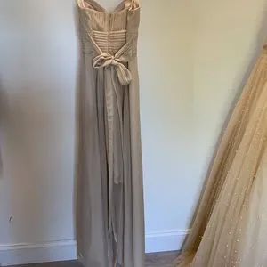 Robe Plissée Sans Bretelles BCBG Maxazria Taille 6 – Multi-couleur, Neuve Sans étiquette